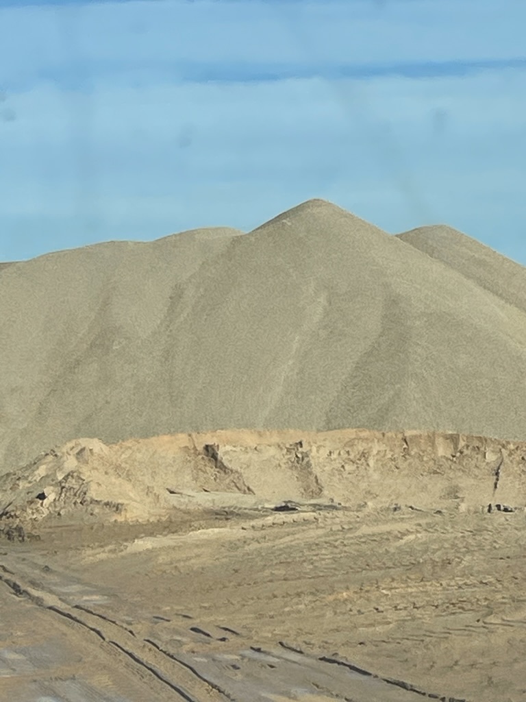 Sand quarry